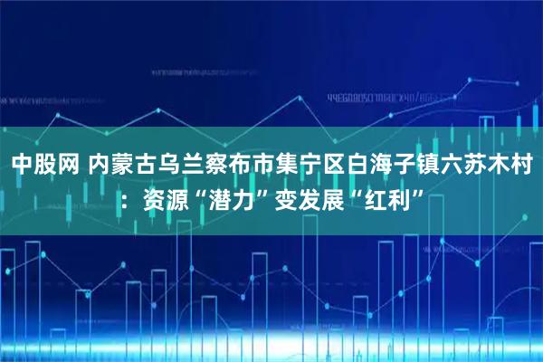 中股网 内蒙古乌兰察布市集宁区白海子镇六苏木村：资源“潜力”变发展“红利”